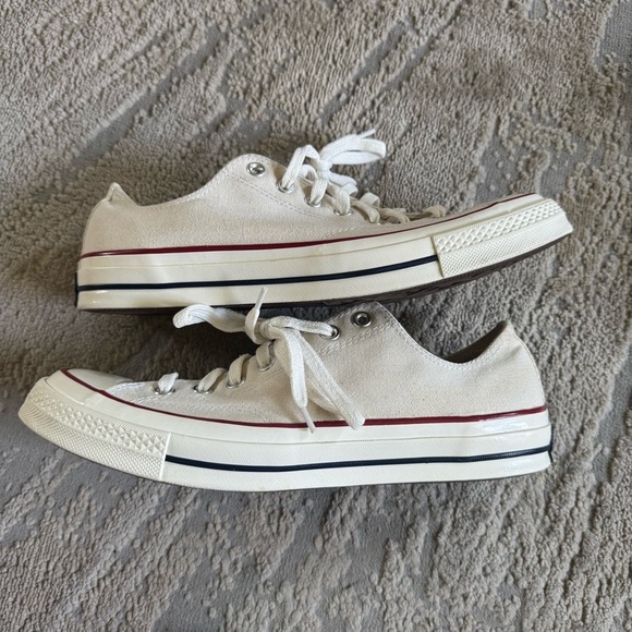 Converse Chuck Taylor sneakers All Star 70S OX White First String rare 10.5 - Picture 13 of 13